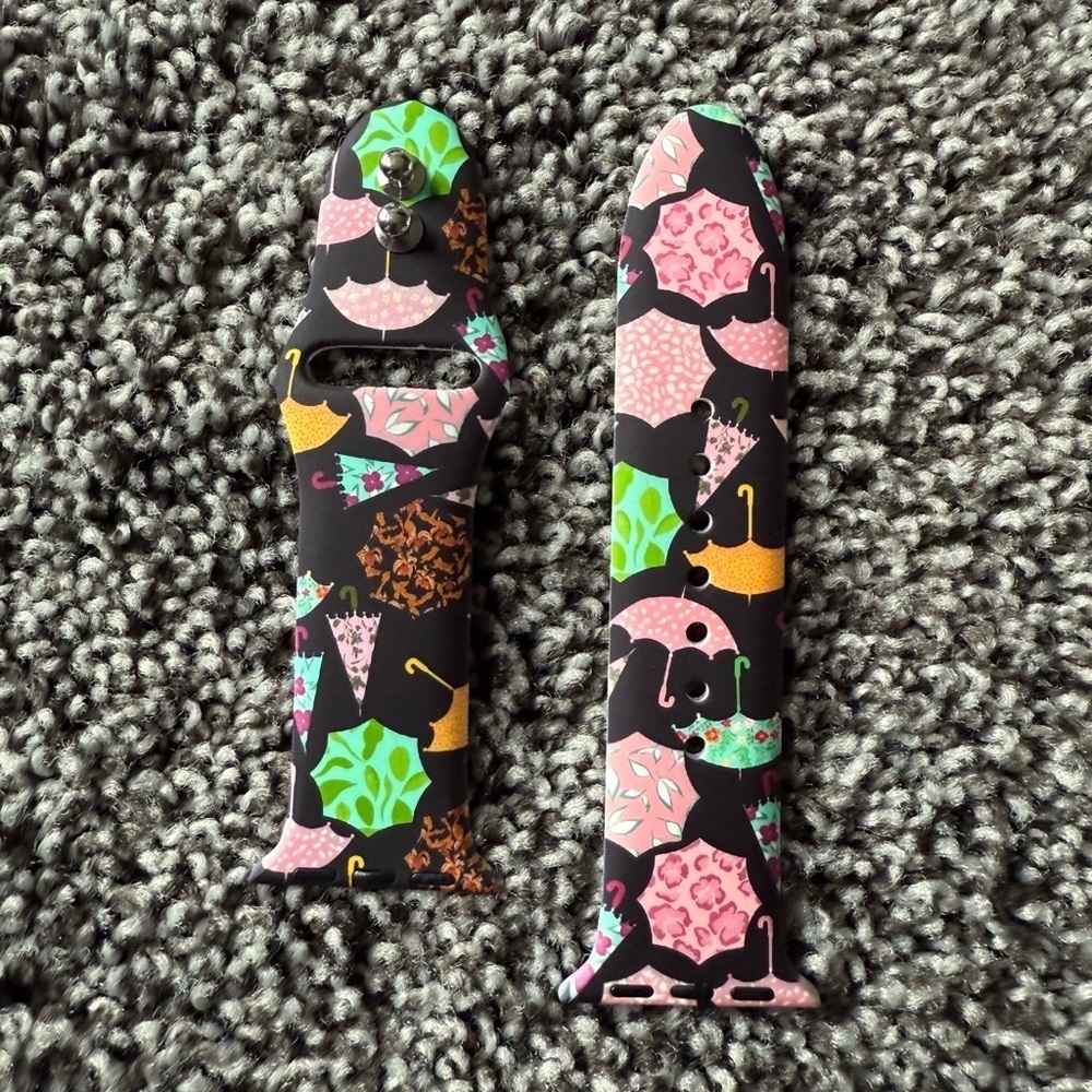 NEW umbrella print watch band for apple watch
